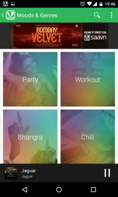 Saavn Music & Radio android App screenshot 0