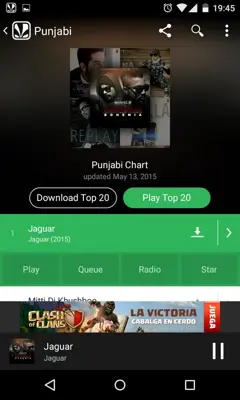 Saavn Music & Radio android App screenshot 2